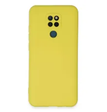 General Mobile GM 20 Kılıf Nano içi Kadife Silikon - Sarı