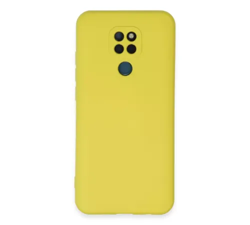 General Mobile GM 20 Kılıf Nano içi Kadife Silikon - Sarı