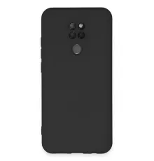 General Mobile GM 20 Kılıf Nano içi Kadife Silikon - Siyah