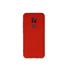 General Mobile GM 20 Kılıf Nano içi Kadife Silikon - Kırmızı
