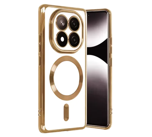 Redmi Note 15 Pro 4G Kross Magneticsafe Kapak - Gold