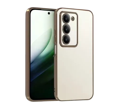 Redmi 15 4G Lensli Silikon - Çöl Titanyum