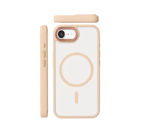Apple iPhone 17E Terea Magsafe Kapak - Pembe