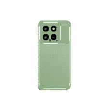Mi 14T Kılıf Auto Focus Karbon Kapak - Su Yeşili