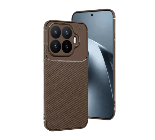 Mi 17T Auto Focus Karbon Kapak - Kahverengi