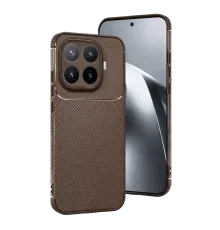 Mi 17T Pro Auto Focus Karbon Kapak - Kahverengi