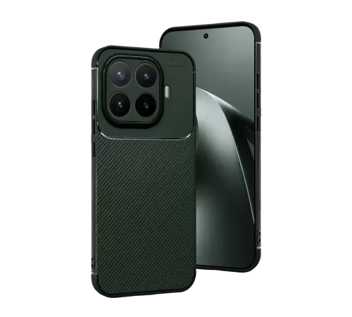Mi 17T Pro Auto Focus Karbon Kapak - Koyu Yeşil
