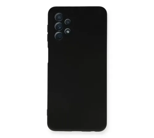 Samsung A52 Kılıf Nano içi Kadife Silikon - Siyah