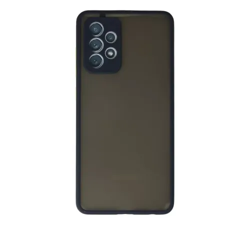 Samsung A52 Kılıf Montreal Silikon Kapak - Lacivert