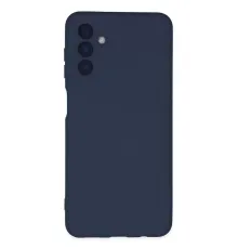 Samsung A04S Kılıf Nano içi Kadife Silikon - Lacivert