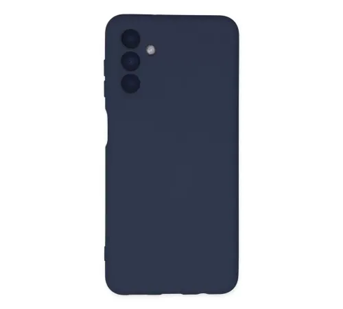 Samsung A04S Kılıf Nano içi Kadife Silikon - Lacivert