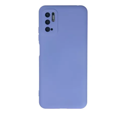 Redmi Note 10 5G Kılıf Nano içi Kadife Silikon - Lila