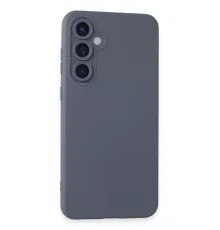 Samsung S23 FE Kılıf Nano içi Kadife Silikon - Gri