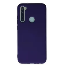 Redmi Note 8 Kılıf Nano içi Kadife Silikon - Mor