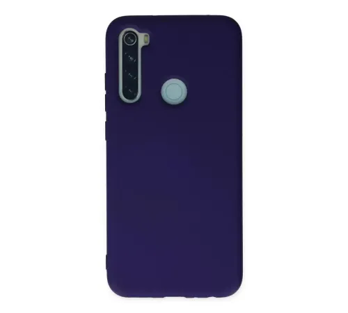 Redmi Note 8 Kılıf Nano içi Kadife Silikon - Mor
