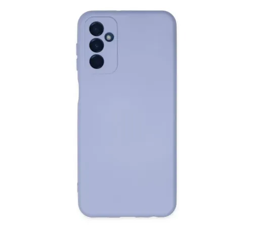 Samsung M23 Kılıf Nano içi Kadife Silikon - Lila