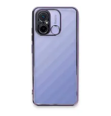 Redmi 12C Kılıf Lensli Silikon - Mor