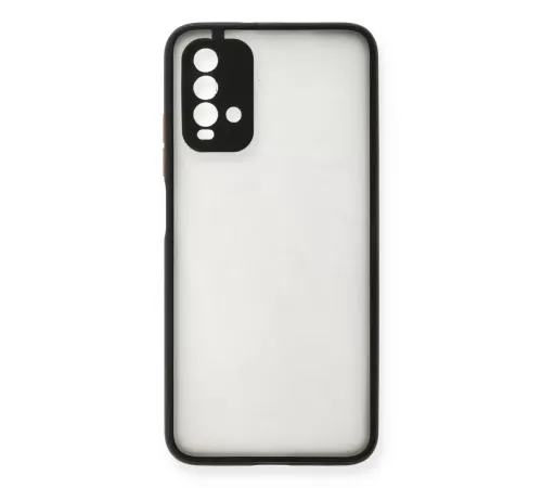 Redmi 9T Kılıf Montreal Silikon Kapak - Siyah