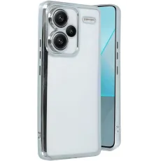 Redmi Note 13 Pro Plus Kılıf Lensli Silikon - Gümüş