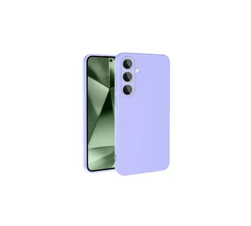 Samsung S24 FE Kılıf Nano içi Kadife Silikon - Lila