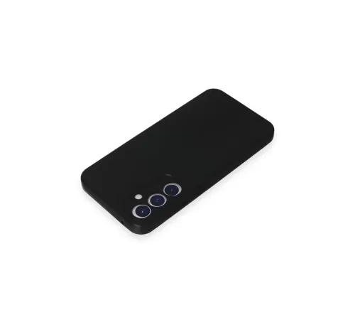 Samsung Galaxy A35 5G Kılıf First Silikon - Siyah