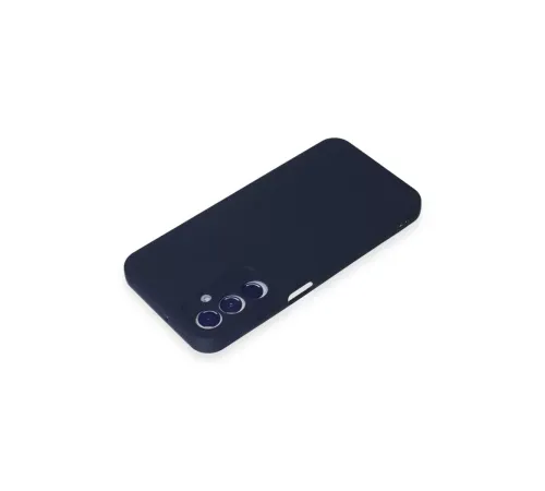 Samsung Galaxy A35 5G Kılıf First Silikon - Lacivert
