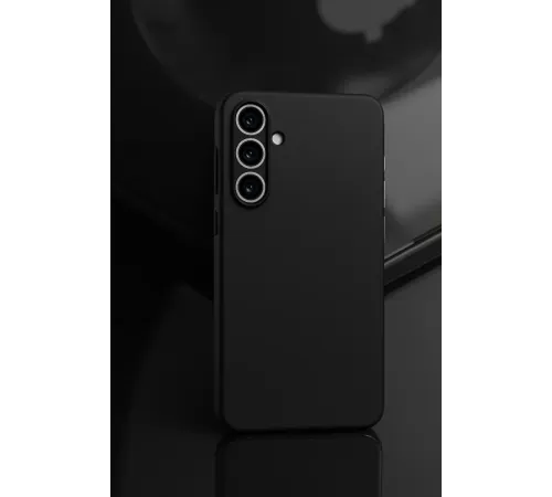Samsung Galaxy A55 5G Kılıf First Silikon - Siyah