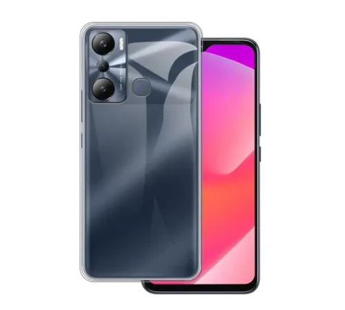 İnfinix Hot 20i Kılıf Lüx Şeffaf Silikon