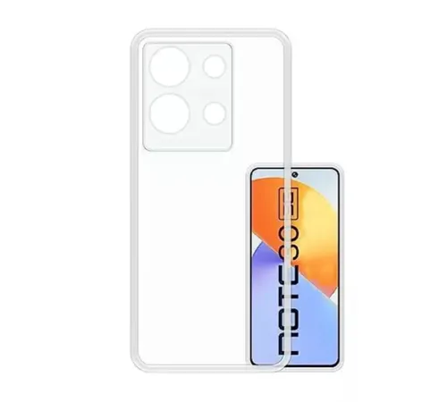 İnfinix Note 30 Kılıf Lüx Şeffaf Silikon