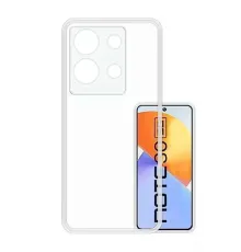 İnfinix Note 30 Kılıf Lüx Şeffaf Silikon