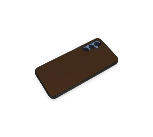 Samsung Galaxy A05S Kılıf Taft Kapak - Kahverengi