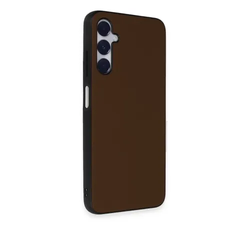 Samsung Galaxy A05S Kılıf Taft Kapak - Kahverengi