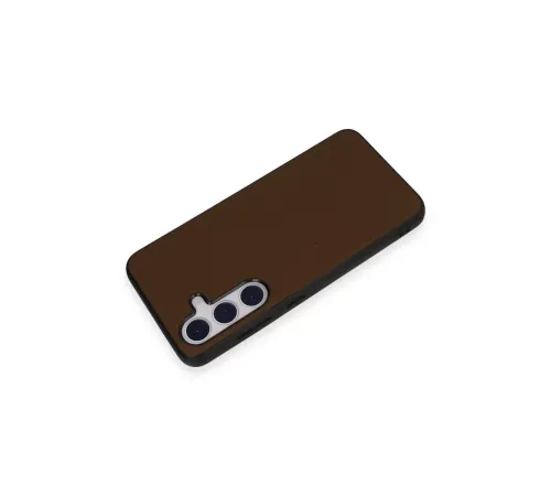 Samsung Galaxy S24 Kılıf Taft Kapak - Kahverengi