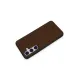Samsung Galaxy S24 Kılıf Taft Kapak - Kahverengi