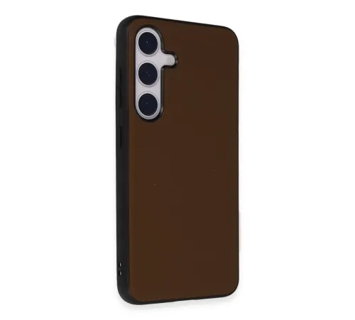 Samsung Galaxy S24 Kılıf Taft Kapak - Kahverengi