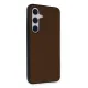 Samsung Galaxy S24 Kılıf Taft Kapak - Kahverengi