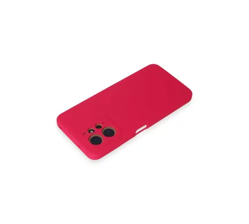 Xiaomi Redmi Note 12 4G Kılıf Nano içi Kadife Silikon - Pembe