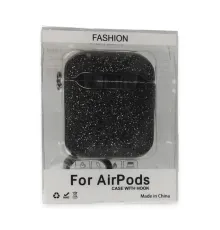 Apple Airpods 2 (2.nesil) Spell Simli Kılıf - Siyah