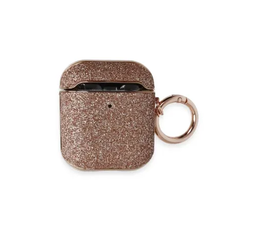 Apple Airpods 2 (2.nesil) Spell Simli Kılıf - Rose Gold
