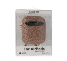 Apple Airpods 2 (2.nesil) Spell Simli Kılıf - Rose Gold