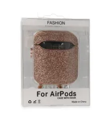 Apple Airpods 2 (2.nesil) Spell Simli Kılıf - Rose Gold