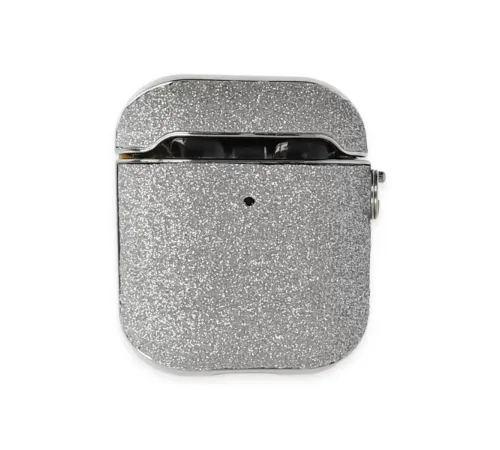 Apple Airpods 2 (2.nesil) Spell Simli Kılıf - Gümüş