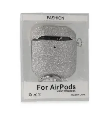 Apple Airpods 2 (2.nesil) Spell Simli Kılıf - Gümüş