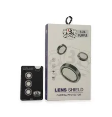 Samsung Galaxy S24 Bilvis Titan Kamera Lens - Derin Mor