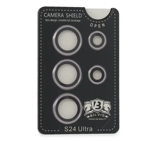 Samsung Galaxy S24 Ultra Bilvis Titan Kamera Lens - Derin Mor