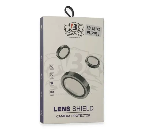 Samsung Galaxy S24 Ultra Bilvis Titan Kamera Lens - Derin Mor