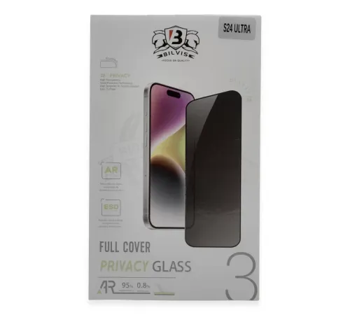 Samsung Galaxy S24 Ultra Bilvis Hayalet Cam Ekran Koruyucu