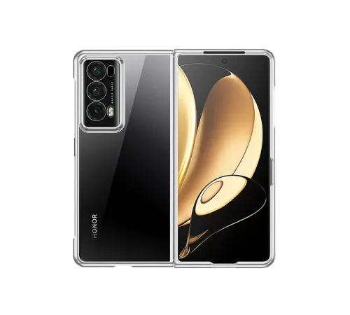 Huawei Honor Magic V2 Kılıf Jasper Kapak - Gümüş