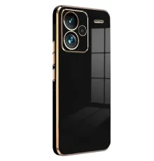 Xiaomi Redmi Note 13 Pro Plus Kılıf Volet Silikon - Siyah