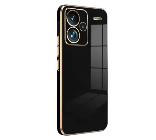 Xiaomi Redmi Note 13 Pro Plus Kılıf Volet Silikon - Siyah